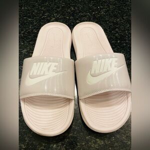 Nike Soft Pink Slide Sandals